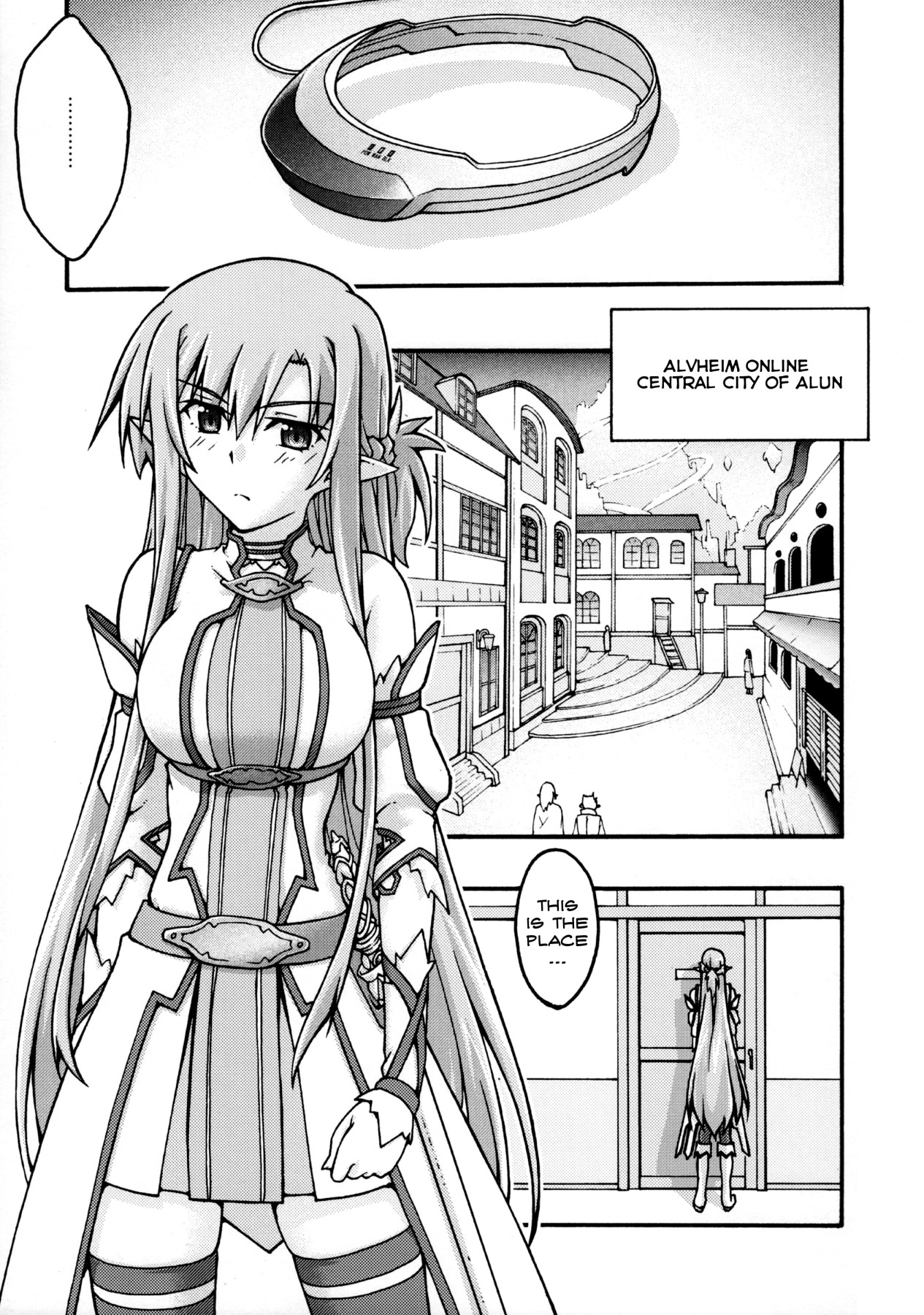 Hentai Manga Comic-Fallen -Asuna 2--Read-8